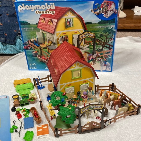 playmobil Toys Vintage Playmobil Country Farm 5222 Poshmark